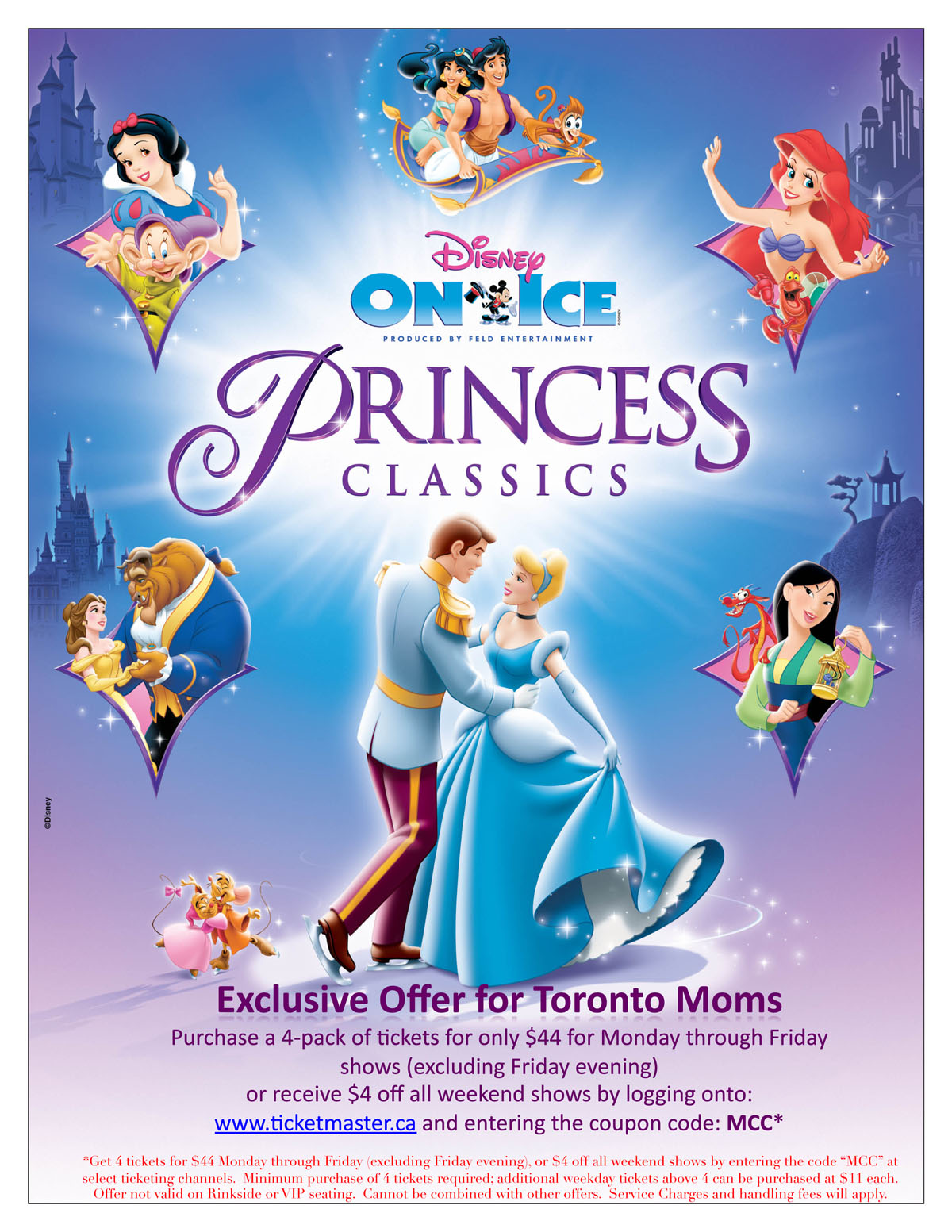 Glow Baby Disney On Ice Exclusive Offer for Toronto Moms